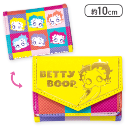 【イエロー】ベティーブープミニウォレット