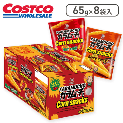 湖池屋カラムーチョコーンスナック 65g×8袋入※賞味期限:2026/01/02