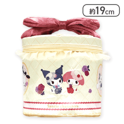 【アイボリー】サンリオキャラクターズ クラシカルブライドバニティポーチ