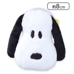 【正面】SNOOPY フェイスプチポーチ