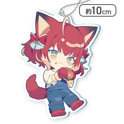 【食べる】赤見かるび アクリルキーチェーン“赤見かるび”