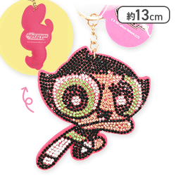 【バターカップ(パンチ)】パワーパフガールズ ラインストーンマスコット