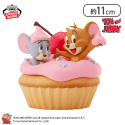 トムとジェリー ビッグソフビフィギュア-Sweet Cupcake-