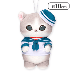 【レッドボーダー】mofusand セーラーにゃんマスコット