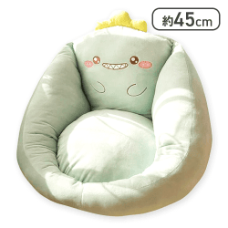 【ライトグリーン】アニマルチェアクッション