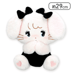 【キャミー】mikko characters BLACK RIBBON BIGぬいぐるみ〜ムース&キャミー〜