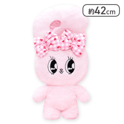 【リボンバニー】エスターバニー ハートギンガム超BIGぬいぐるみ