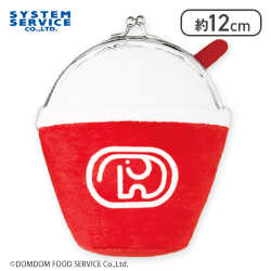 【ドリンク】ドムドムハンバーガー ぬいぐるみがまぐち