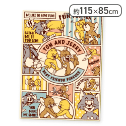 【アメコミ】トムとジェリー おやすみタオルケットVer.2
