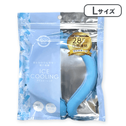 【ブルー】アイスクーリングLサイズ
