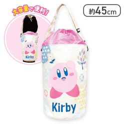 【ピンク】星のカービィランドリーバッグ