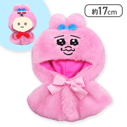 【ノーマル】おぱんちゅうさぎ ぬいぐるみポンチョ