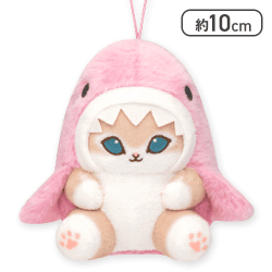 【パステルピンク】mofusand パステルサメにゃんマスコット