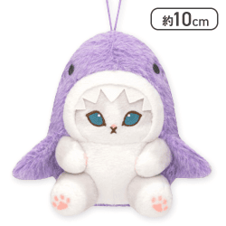 【パステルパープル】mofusand パステルサメにゃんマスコット