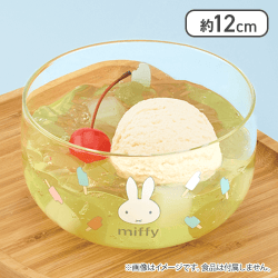 【棒アイス(顔)】ミッフィー ガラスボウル