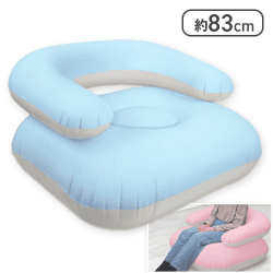 【ブルー】プレミアムエアーソファー Lucca2