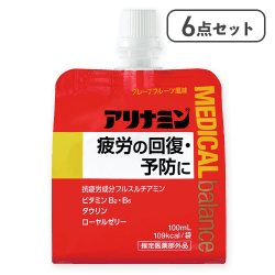 【6点セット】メディカルバランス グレープフルーツ風味※賞味期限:2028/02/29