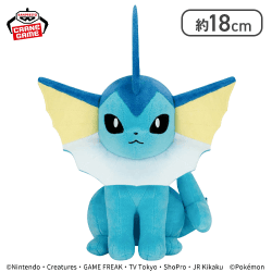 【シャワーズ】ポケットモンスター もふぐっとぬいぐるみ イーブイフレンズ〜シャワーズ・グレイシア〜