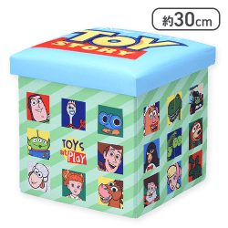 【グリーン&ブルー】トイ・ストーリー プラチナムザッカ収納ボックスチェア