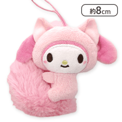 【マイメロディ】サンリオキャラクターズ 平成ふわふわ尻尾マスコット