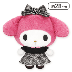 【マイメロディ】マイメロディ・クロミ ダークブラックBIGぬいぐるみ