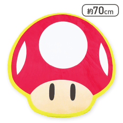 【キノコ】スーパーマリオ フロアマット
