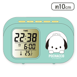 【ポチャッコ】ハローキティ・ポチャッコ ラバーマスコットクロック