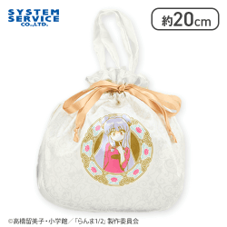 【シャンプー】らんま1/2 サテン巾着バッグ