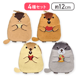 【全種セット】マーモットのもっとっとフードファイトポーチ