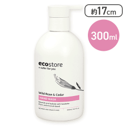 ecostore ハンドウォッシュポンプ(ワイルドローズ&シダー)300mL