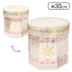 塔の上のラプンツェル ランタン風 折りたたみ収納スツール