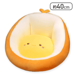 【オレンジ】アニマルチェアクッション2