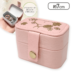 【ピンク】スヌーピー ジュエリーミニケースぷち