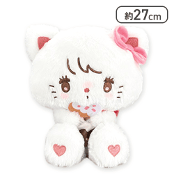 【ムース】mikko×Sanrio characters ドーナツデザインBIGぬいぐるみ1