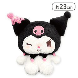 【クロミ】mikko×Sanrio characters ドーナツデザインBIGぬいぐるみ2