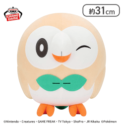 ポケットモンスター めちゃもふぐっとぬいぐるみ〜モクロー〜