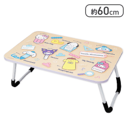 サンリオキャラクターズ かわいい文房具たち折りたたみテーブル