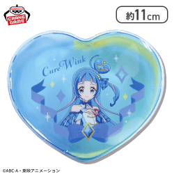 【キュアウインク】キミとアイドルプリキュア♪ ハート型クリアポーチ