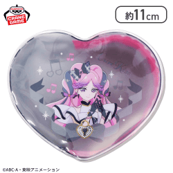 【キュアキッス】キミとアイドルプリキュア♪ ハート型クリアポーチ
