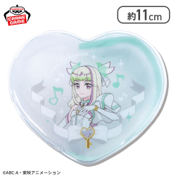 【キュアズキューン】キミとアイドルプリキュア♪ ハート型クリアポーチ