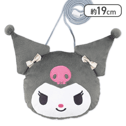 【クロミ】マイメロディ おそろリボンフェイスポシェット