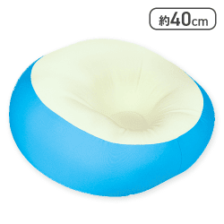 【ミント】KELLYラウンドクッション7