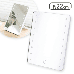 卓上LEDミラー スクエア