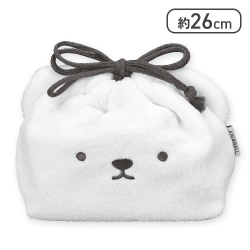 【シロクマ】アニボール 保冷ランチ巾着