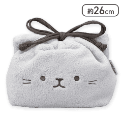 【ネコ】アニボール 保冷ランチ巾着