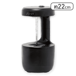 【ブラック】超音波 反重力加湿器