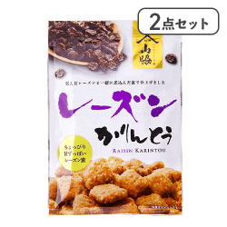 【2点セット】レーズンかりんとう※賞味期限:2026/03/01