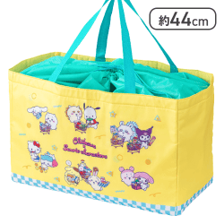 【イエロー】ちいかわ×サンリオキャラクターズレジかごバッグ