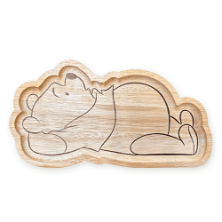 【1人1個まで】POOHダイカットウッドプレート