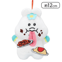 【オムライス&スパゲッティ】んぽちゃむ べろべろ食べ物マスコット